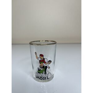 Vintage  1959 Krov‎ Mosel Naughty Boy Shot Glass Made in Germany